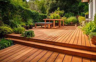 Création et aménagement de terrasse en bois à Les Pavillons-sous-Bois (93320) - Paul & Francois Élagage dans le Seine-Saint-Denis